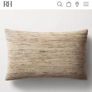 Listing for akscott1 - RH Seta Raw Silk Marled Pillow Cover (5 units)